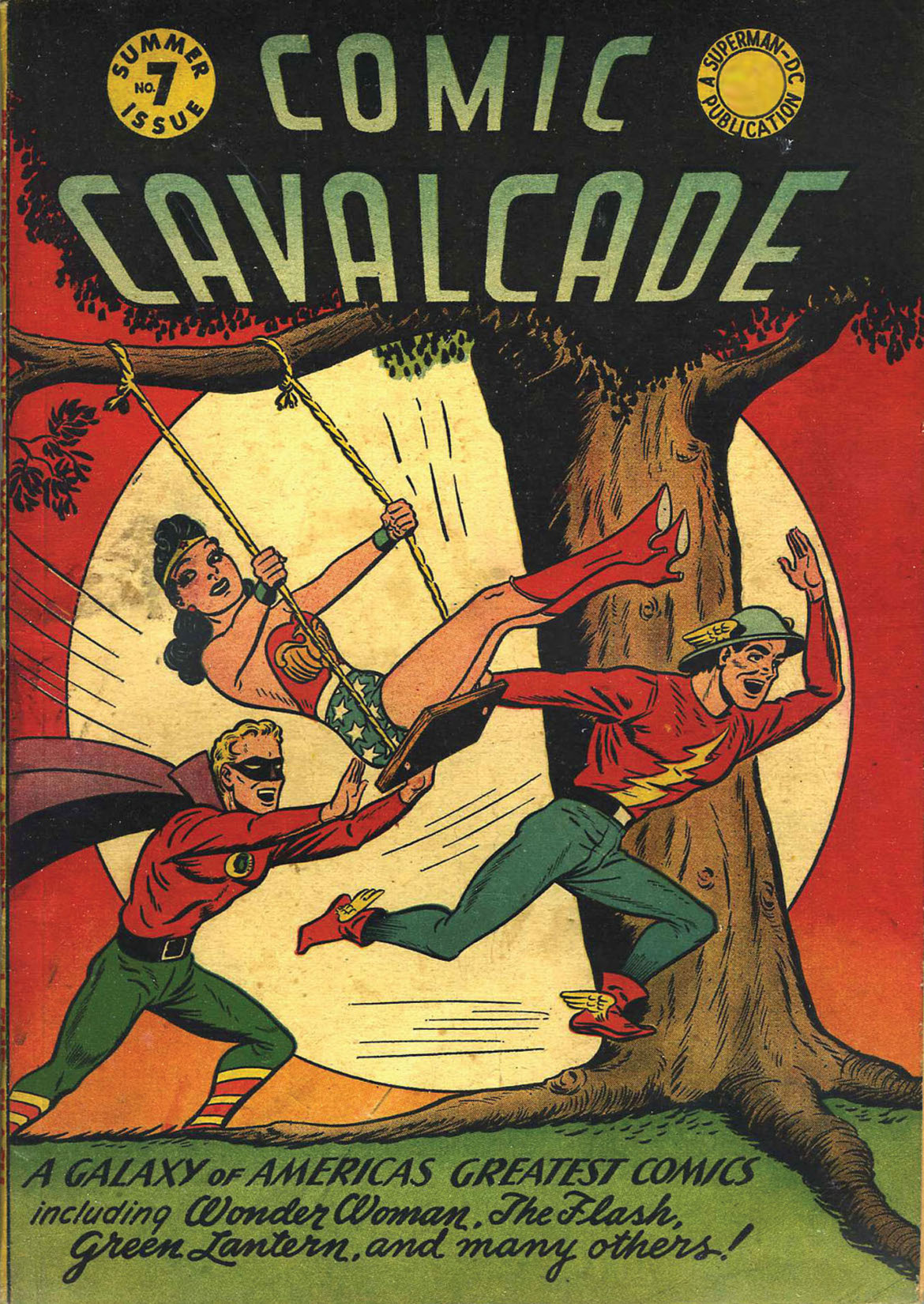 Comic Cavalcade #7 preview images
