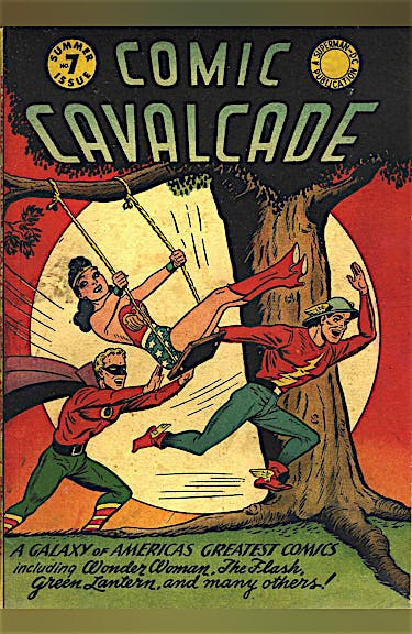 Comic Cavalcade #7 preview images