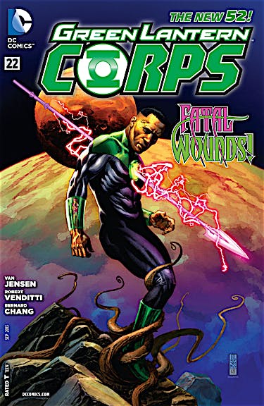 Green Lantern Corps (2011-) #22 preview images