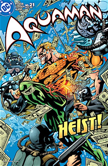 Aquaman (2002-) #21 preview images