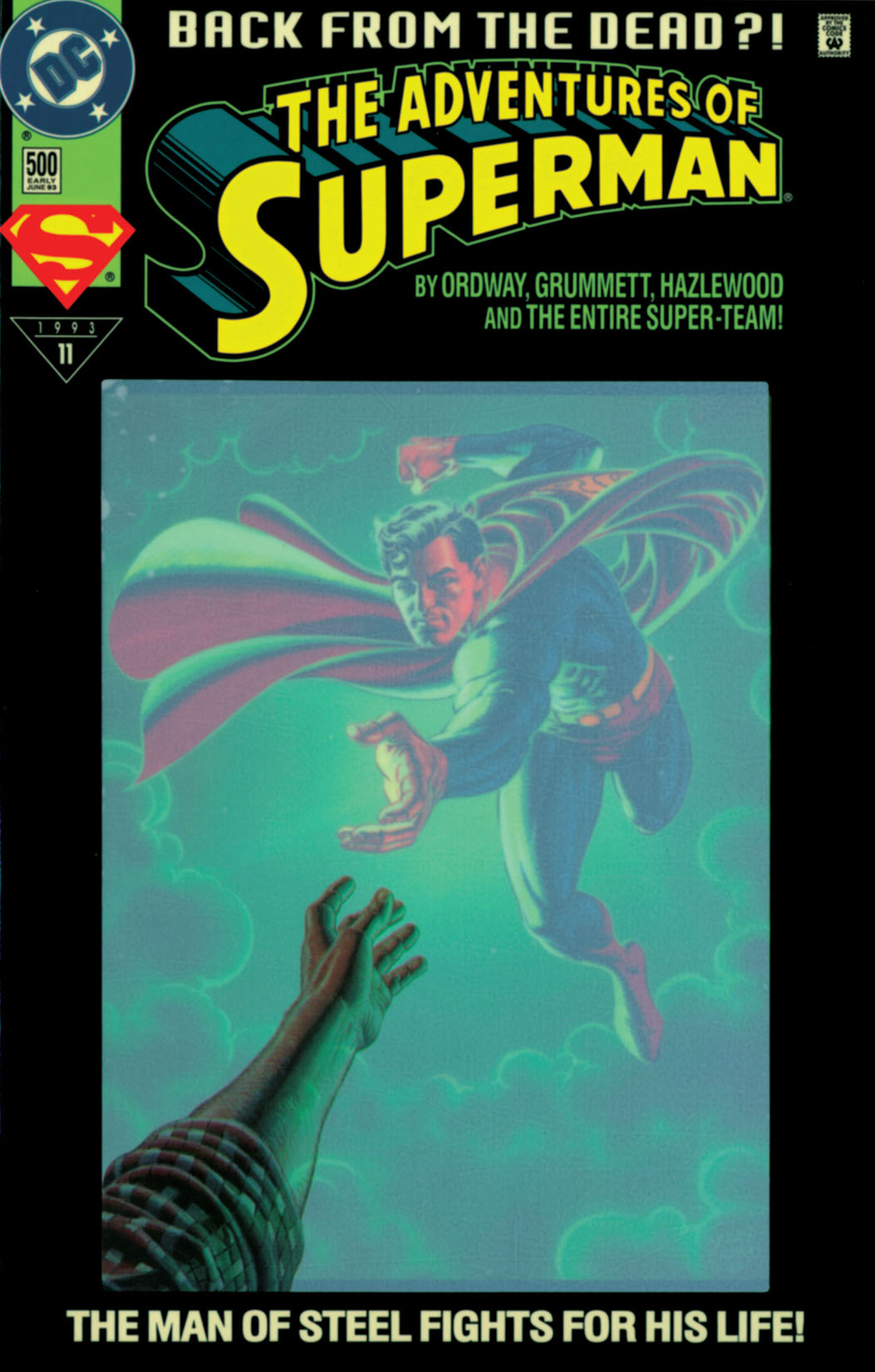 Adventures of Superman (1987-2006) #500 preview images