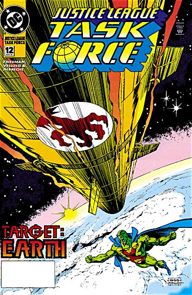 Justice League Task Force #12 preview images