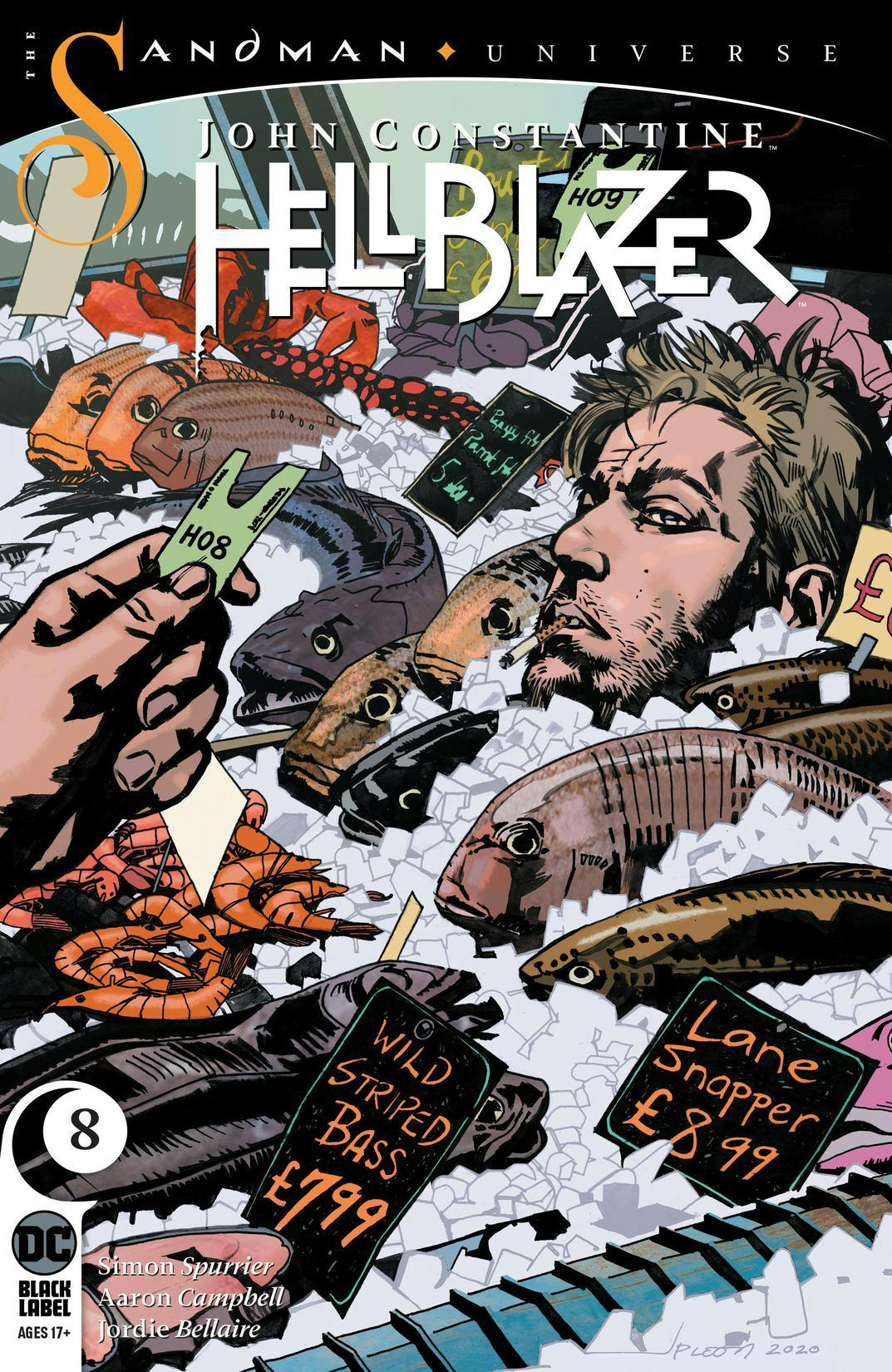 John Constantine: Hellblazer #8 preview images