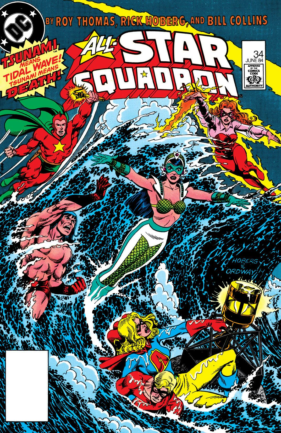 All-Star Squadron #34 preview images