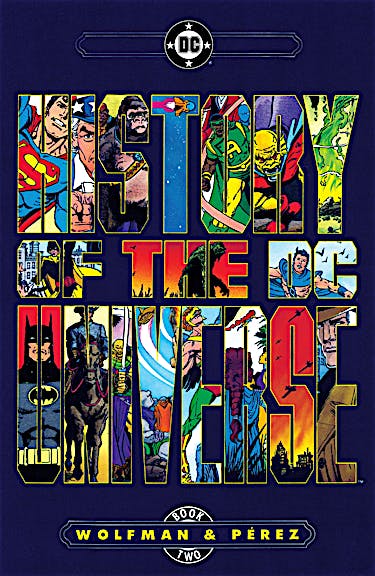 History of the DC Universe #2 preview images