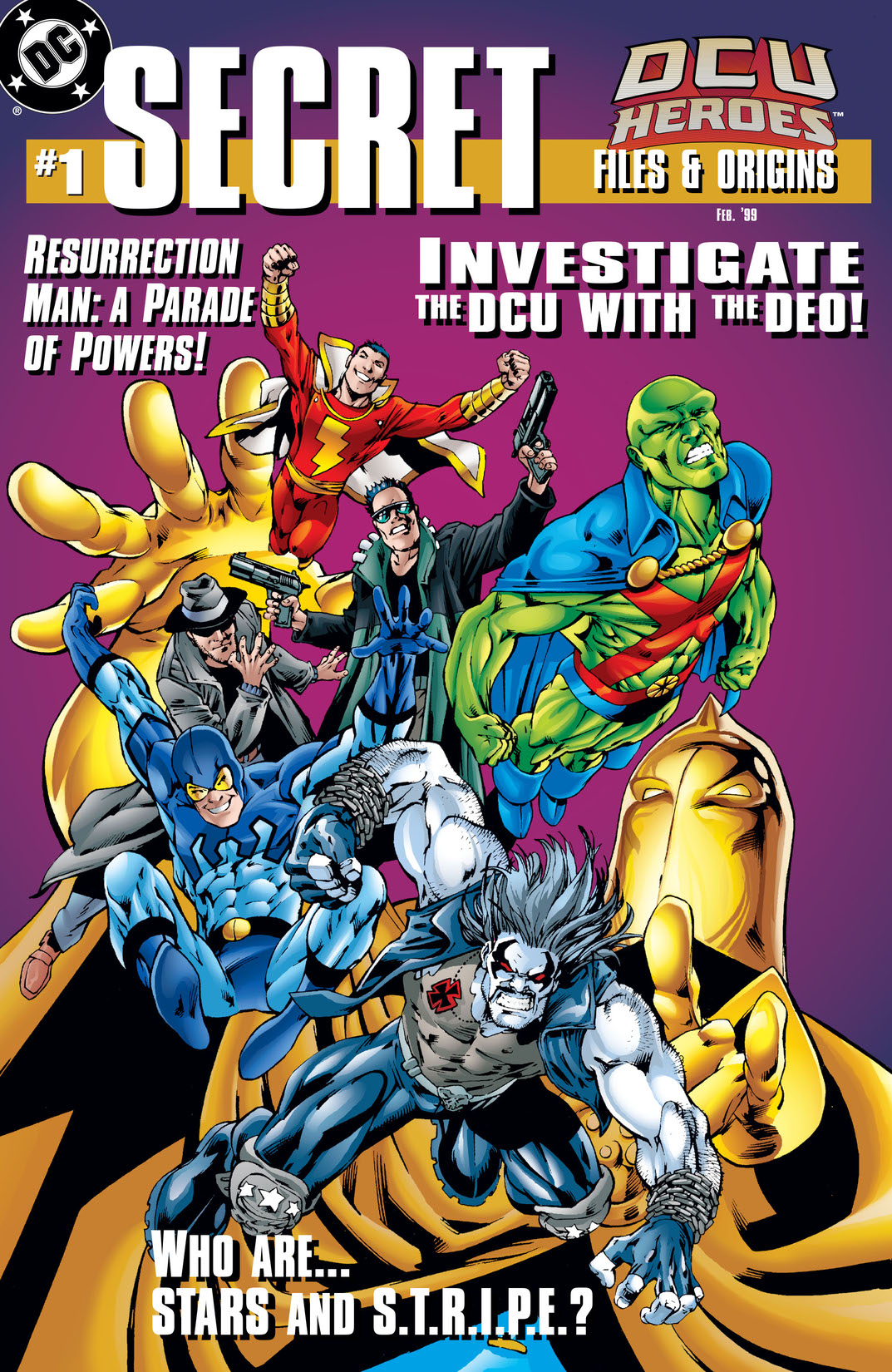 DCU Heroes Secret Files #1 preview images