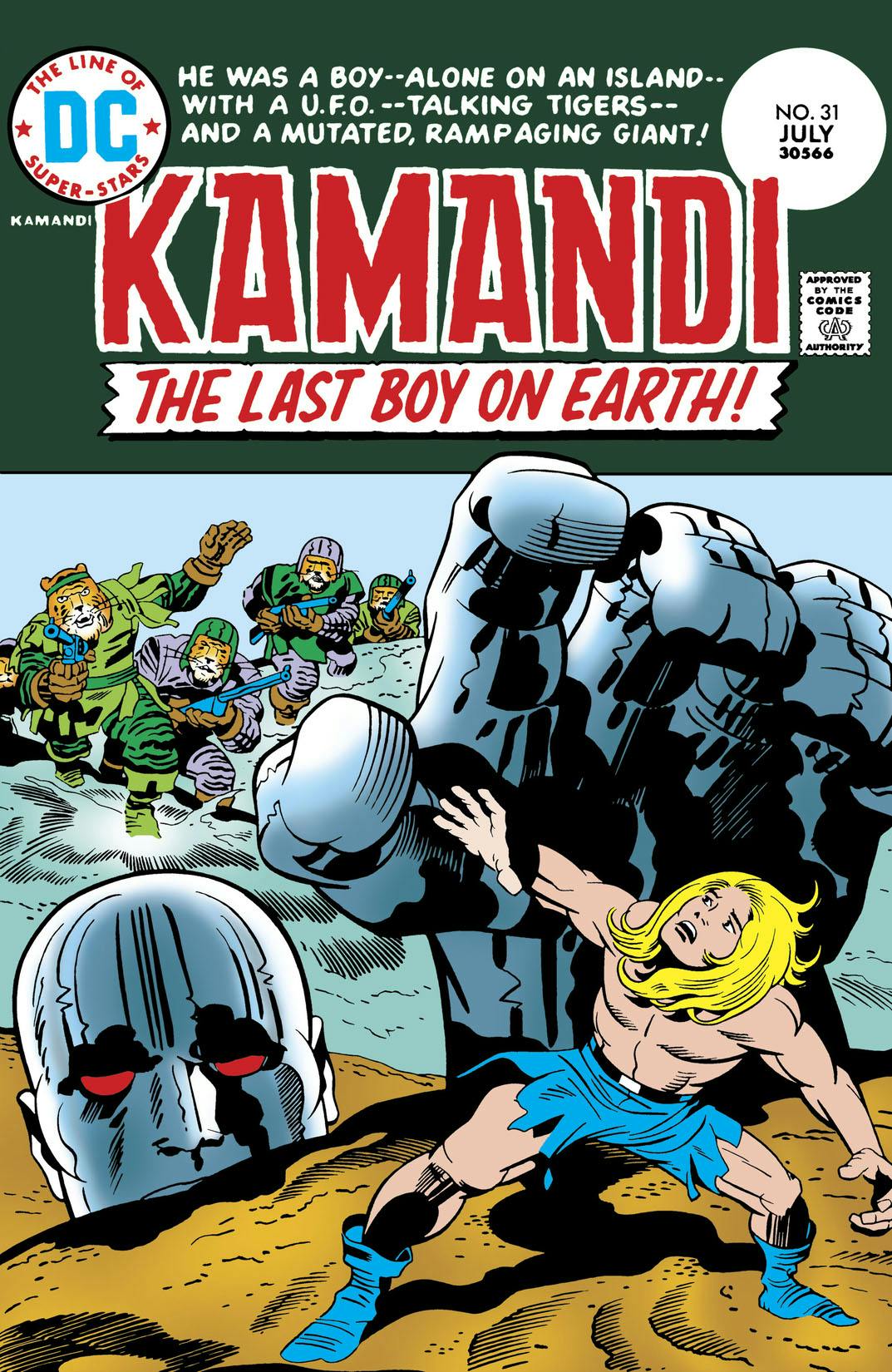 Kamandi: The Last Boy on Earth #31