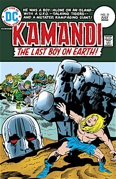 Kamandi: The Last Boy on Earth #31 preview images