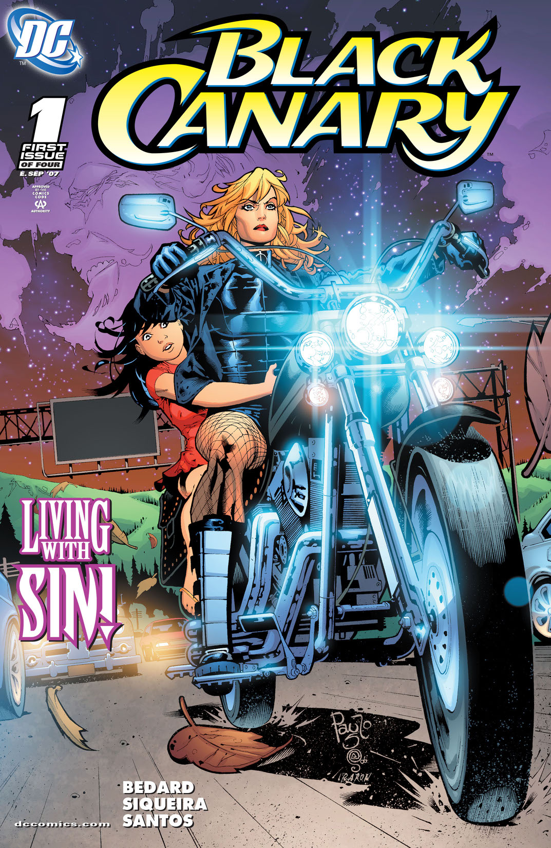 Black Canary (2007-) #1 preview images