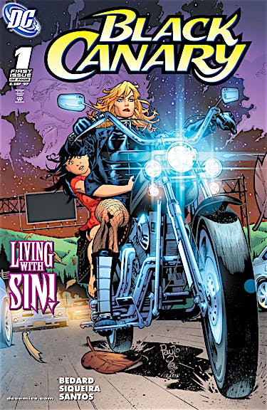 Black Canary (2007-) #1 preview images