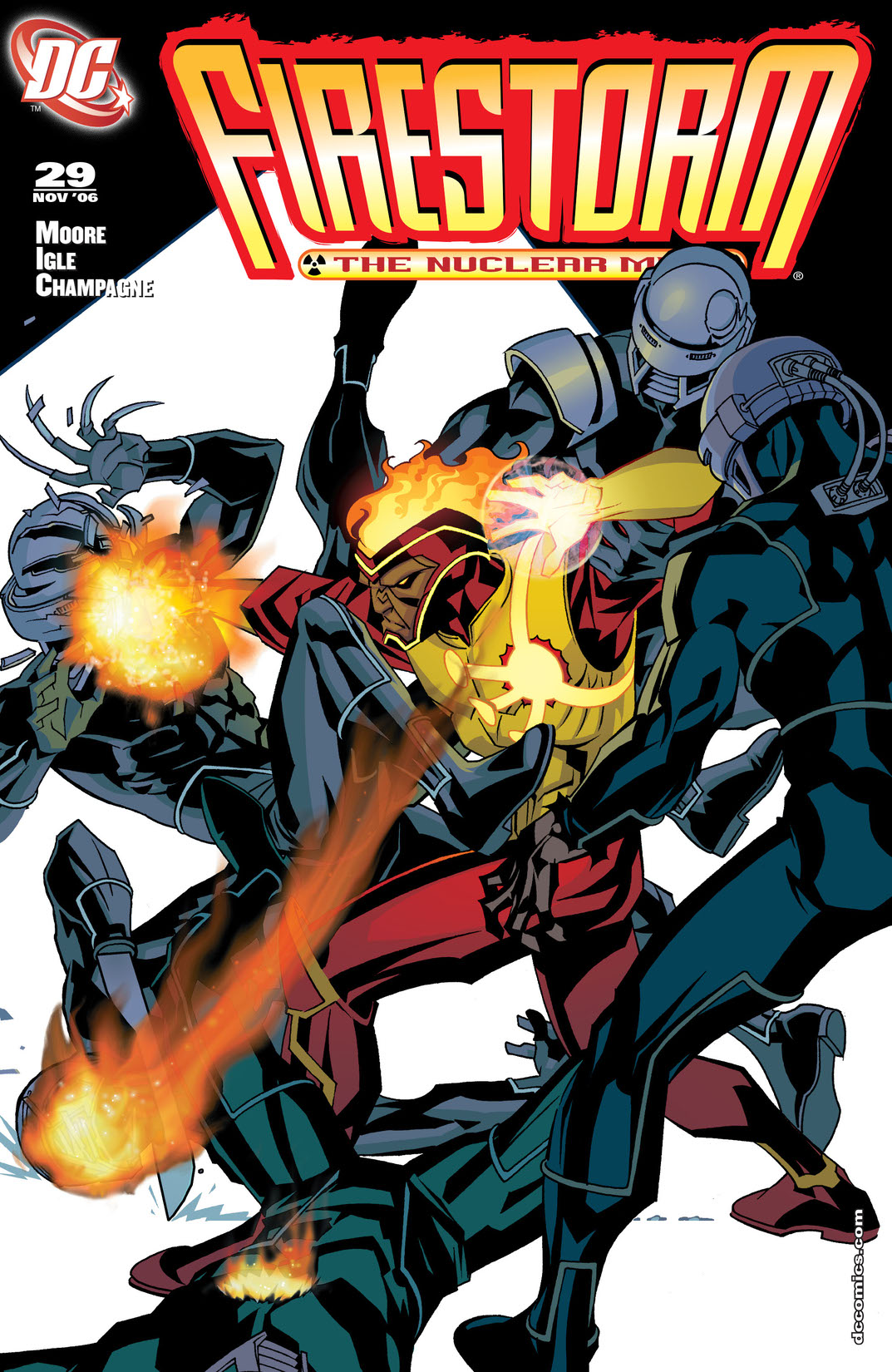 Firestorm: The Nuclear Man #29 preview images
