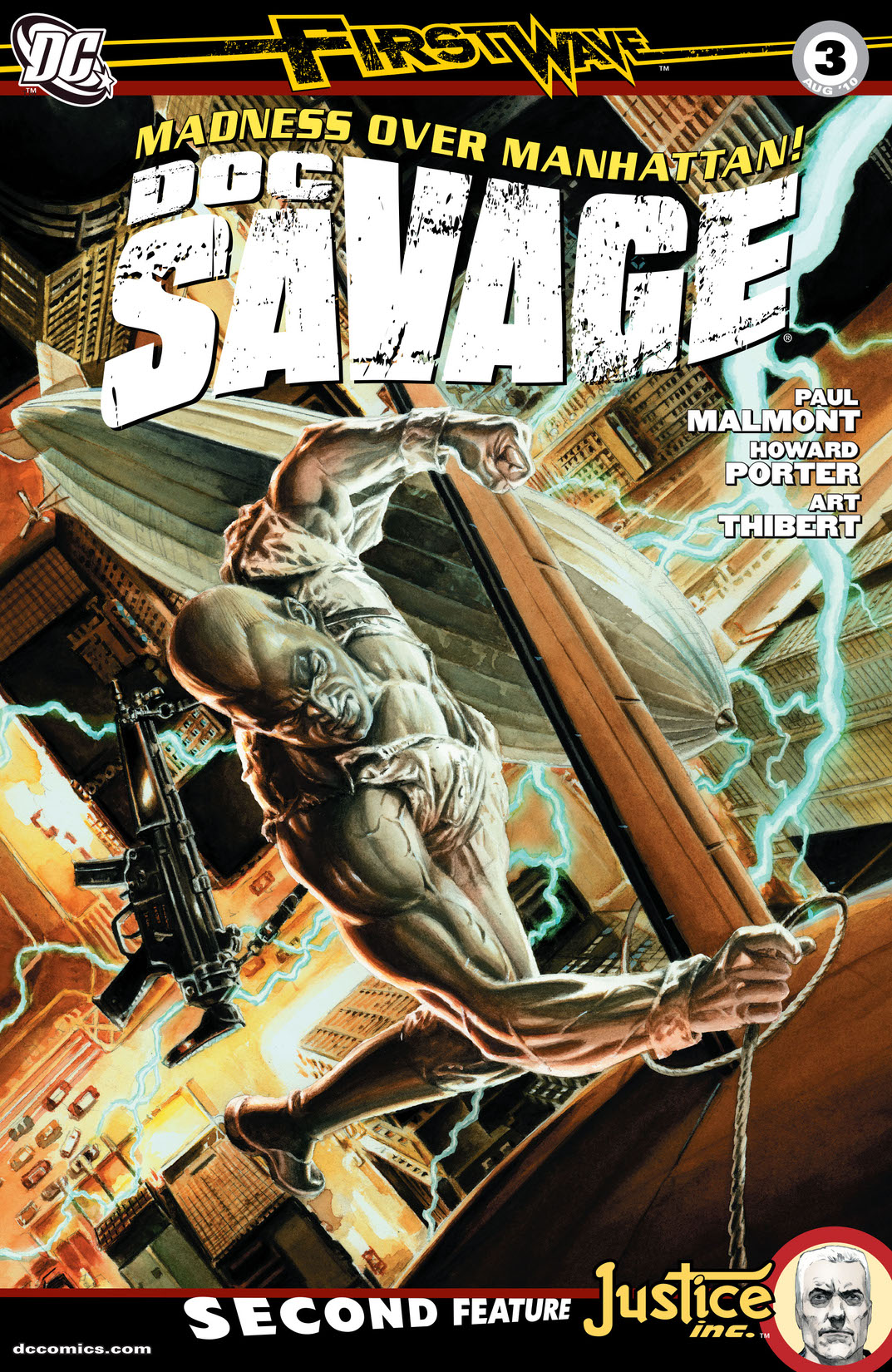 Doc Savage #3 preview images