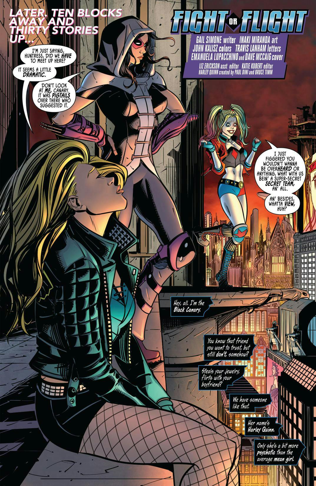 Birds of Prey: Sirens of Justice series preview1