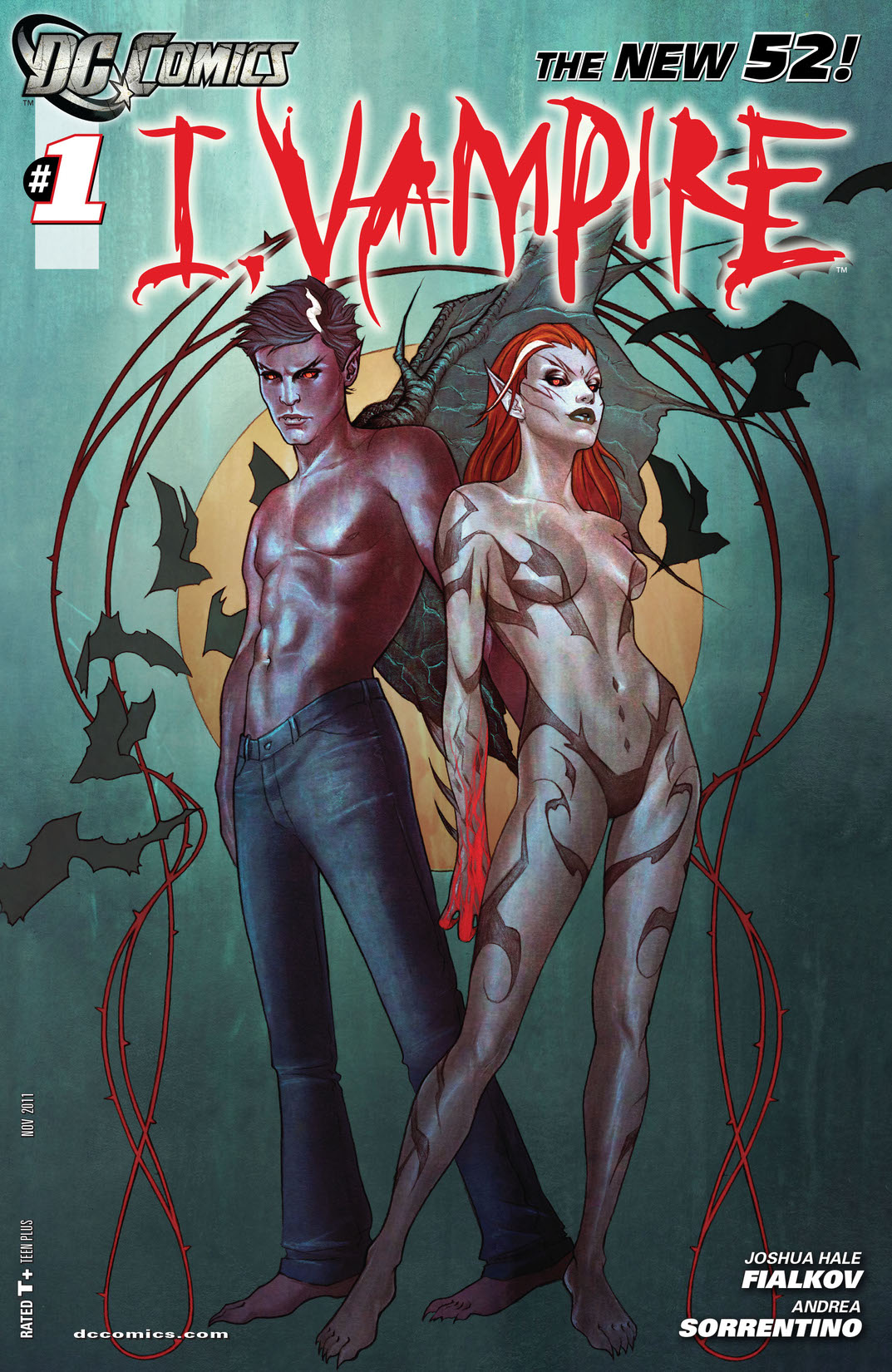 I, Vampire #1 preview images