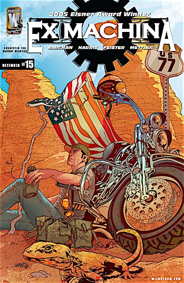 Ex Machina #15 preview images