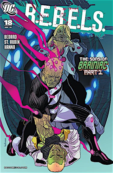 R.E.B.E.L.S. (2009-) #18 preview images