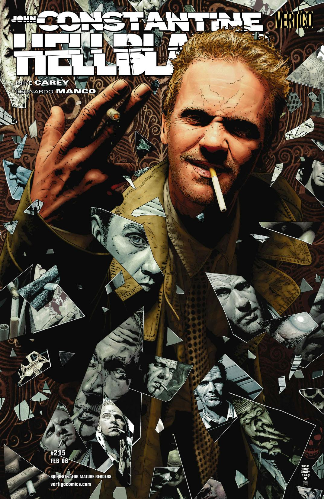 Hellblazer #215 preview images
