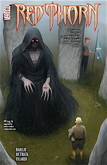 Red Thorn #8 preview images