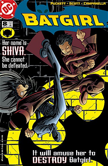 Batgirl (2000-) #8 preview images