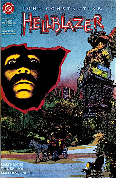 Hellblazer #43 preview images