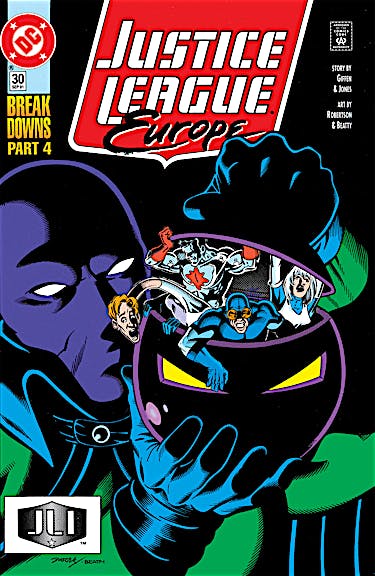 Justice League Europe #30 preview images