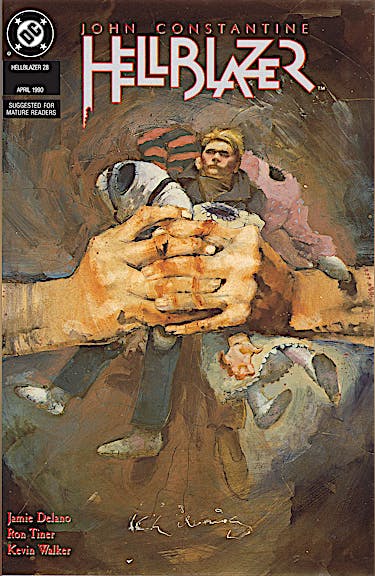 Hellblazer #28 preview images