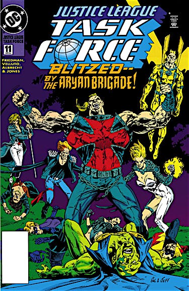 Justice League Task Force #11 preview images