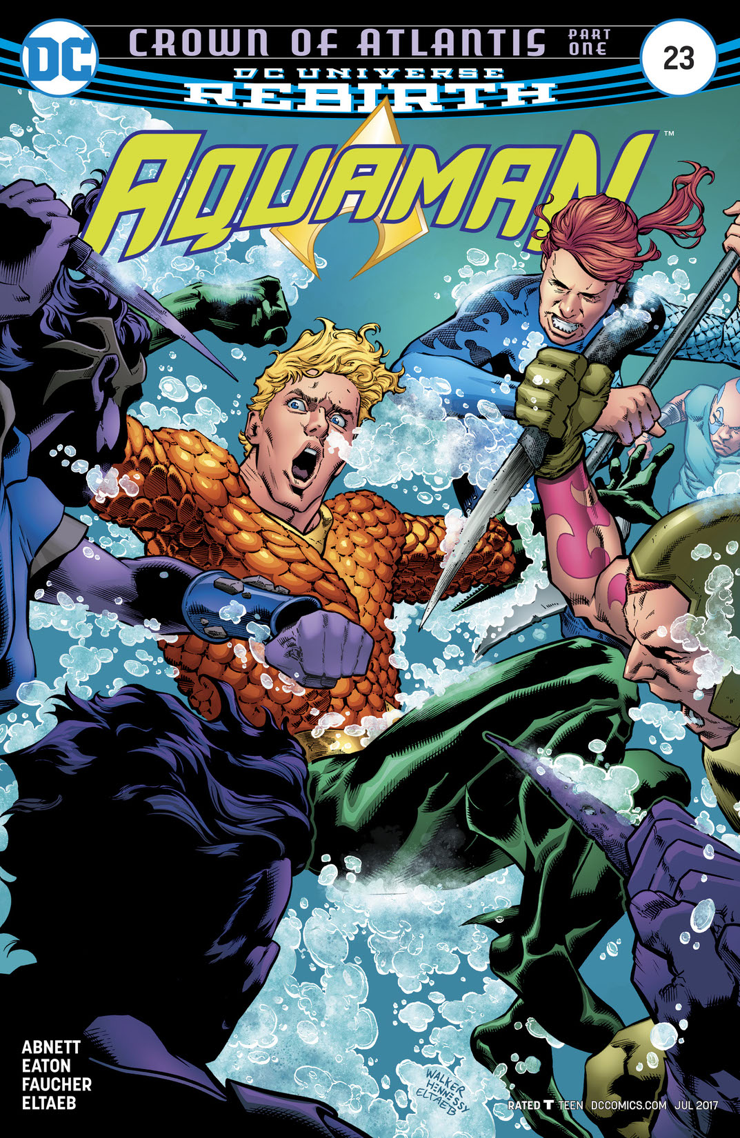Aquaman (2016-) #23 preview images