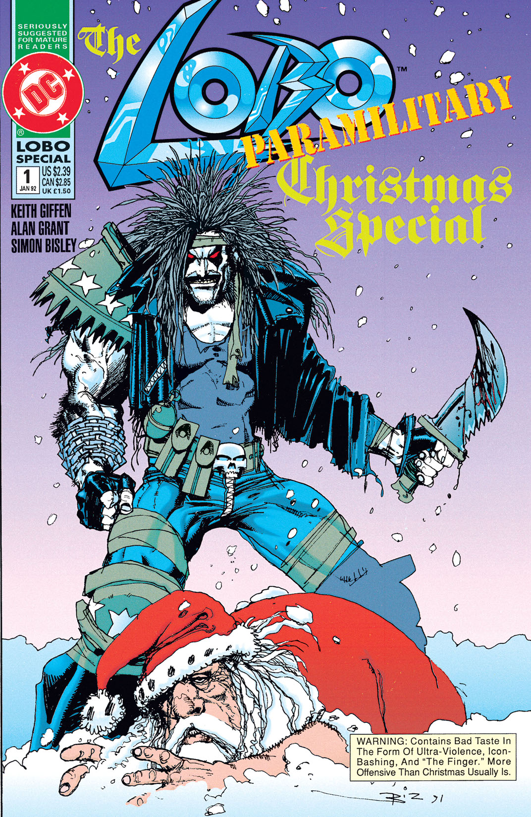 Lobo Paramilitary Christmas Special (1991-) #1 preview images