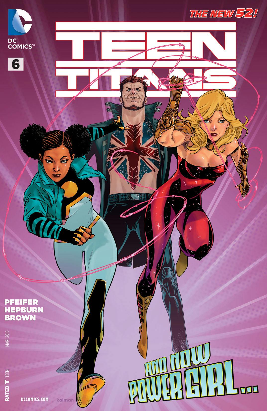 Teen Titans (2014-) #6 preview images