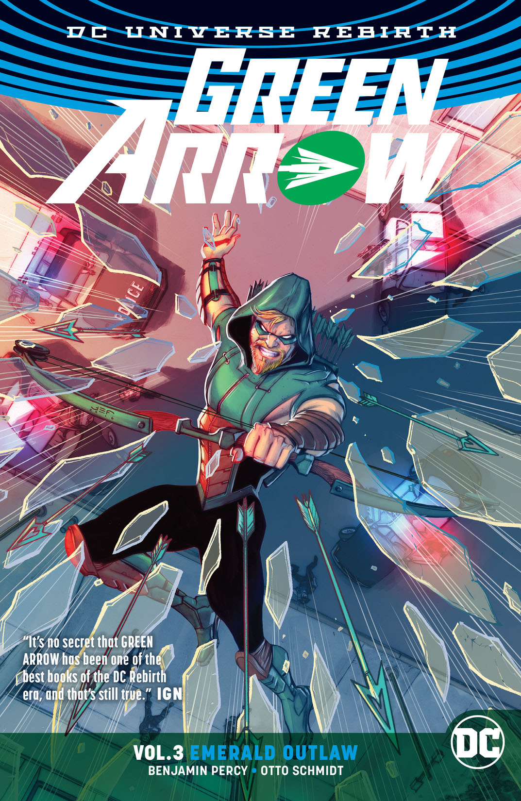 Green Arrow Vol. 3: Emerald Outlaw (Rebirth) preview images