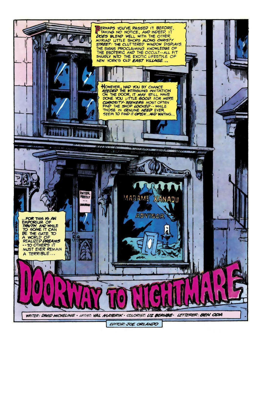 Doorway to Nightmare series preview1