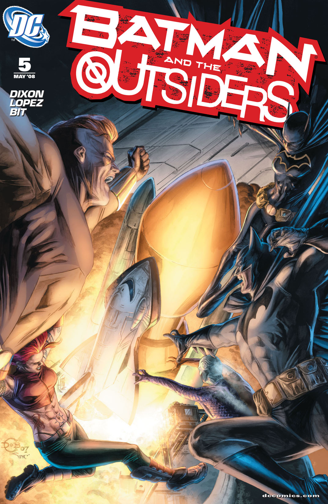 Batman and the Outsiders (2007-) #5 preview images