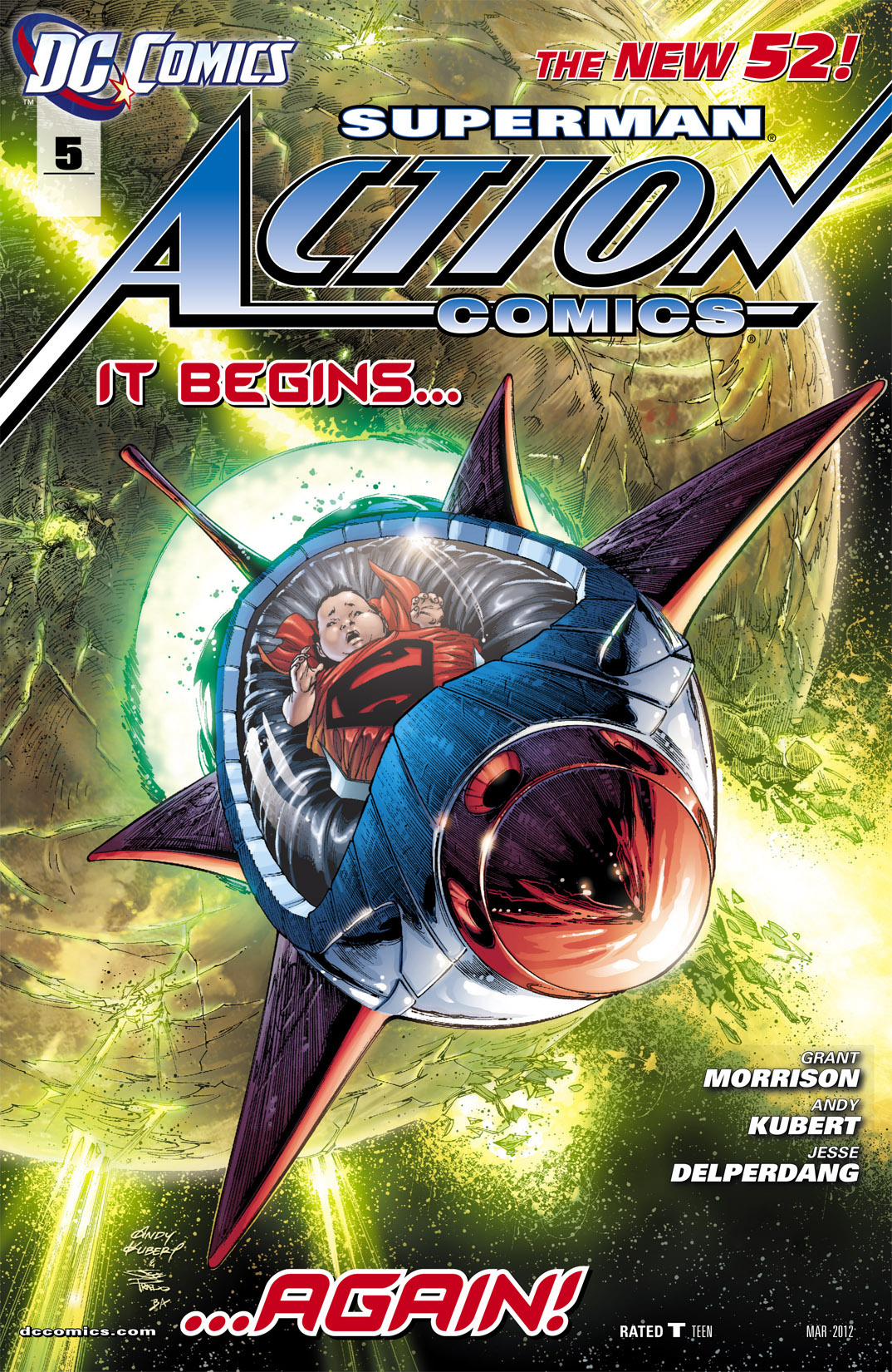 Action Comics (2011-) #5 preview images