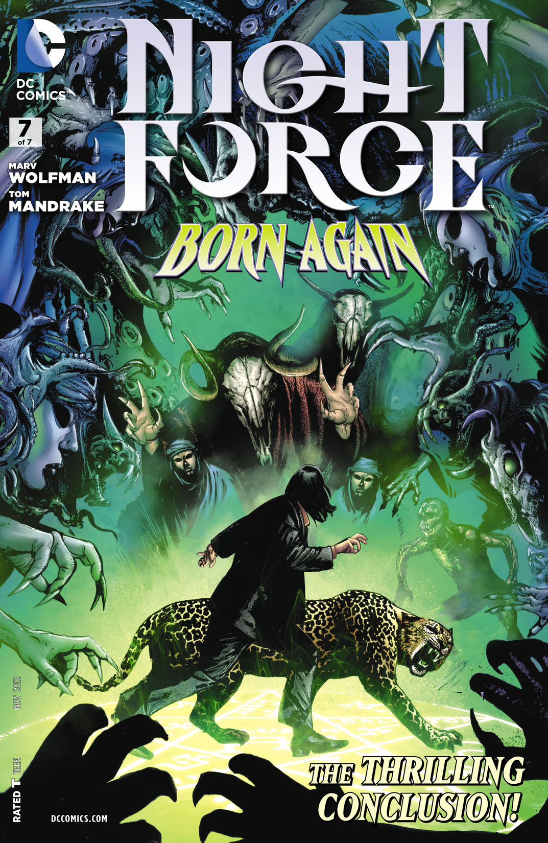 Night Force #7 preview images