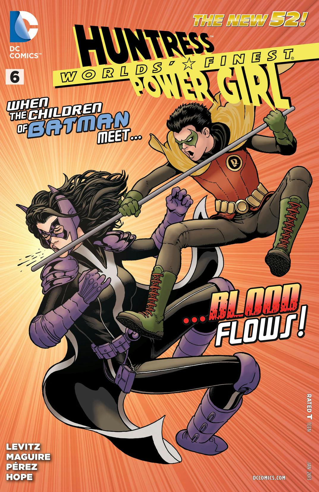 Worlds' Finest (2012-) #6 preview images