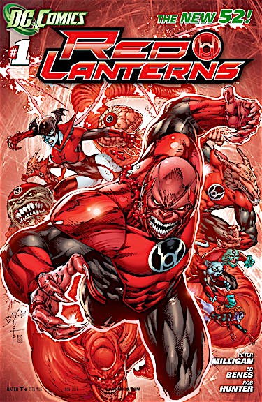 Red Lanterns #1 preview images