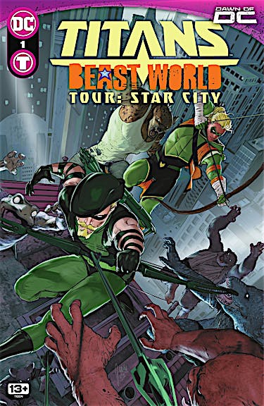 Titans: Beast World Tour: Star City #1 preview images