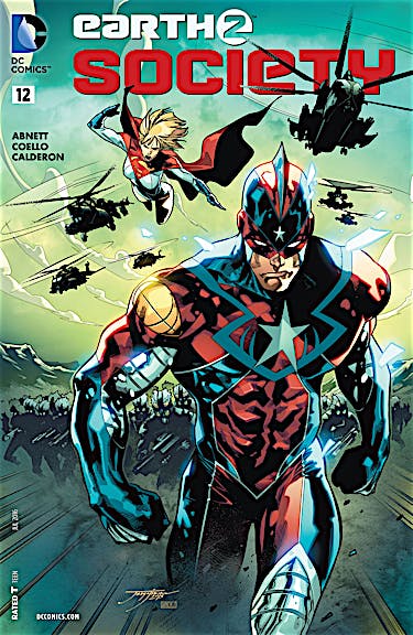 Earth 2: Society #12 preview images