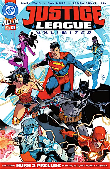 Justice League Unlimited #1 preview images