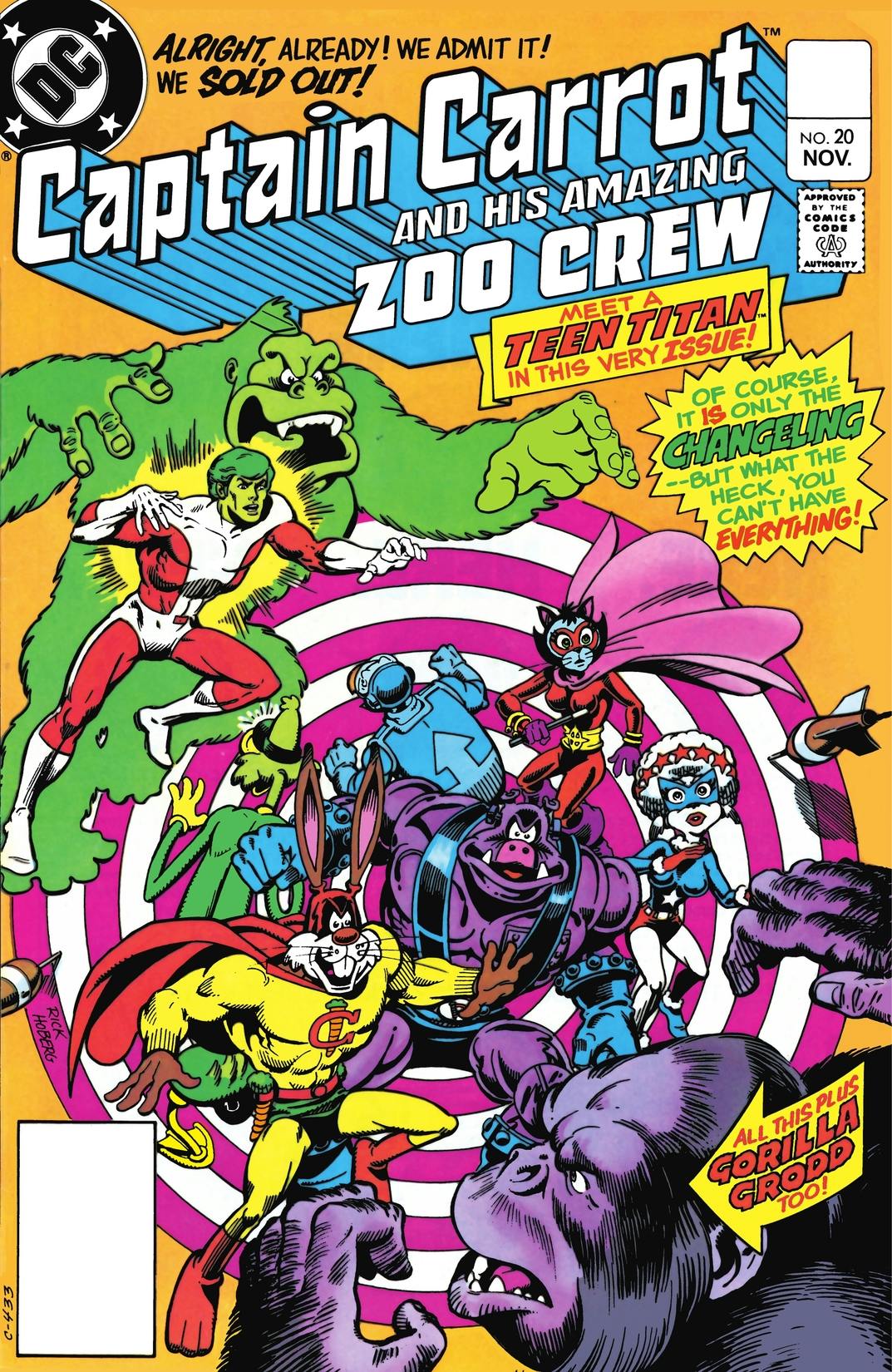 Captain Carrot and His Amazing Zoo Crew #20 preview images
