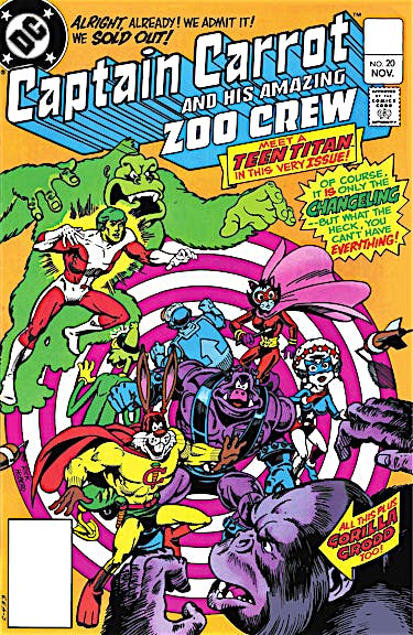 Captain Carrot and His Amazing Zoo Crew #20 preview images