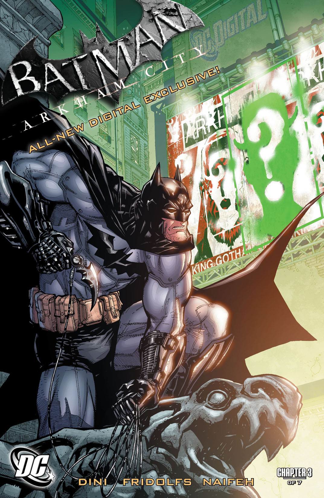 Batman: Arkham City Exclusive Digital #3 preview images
