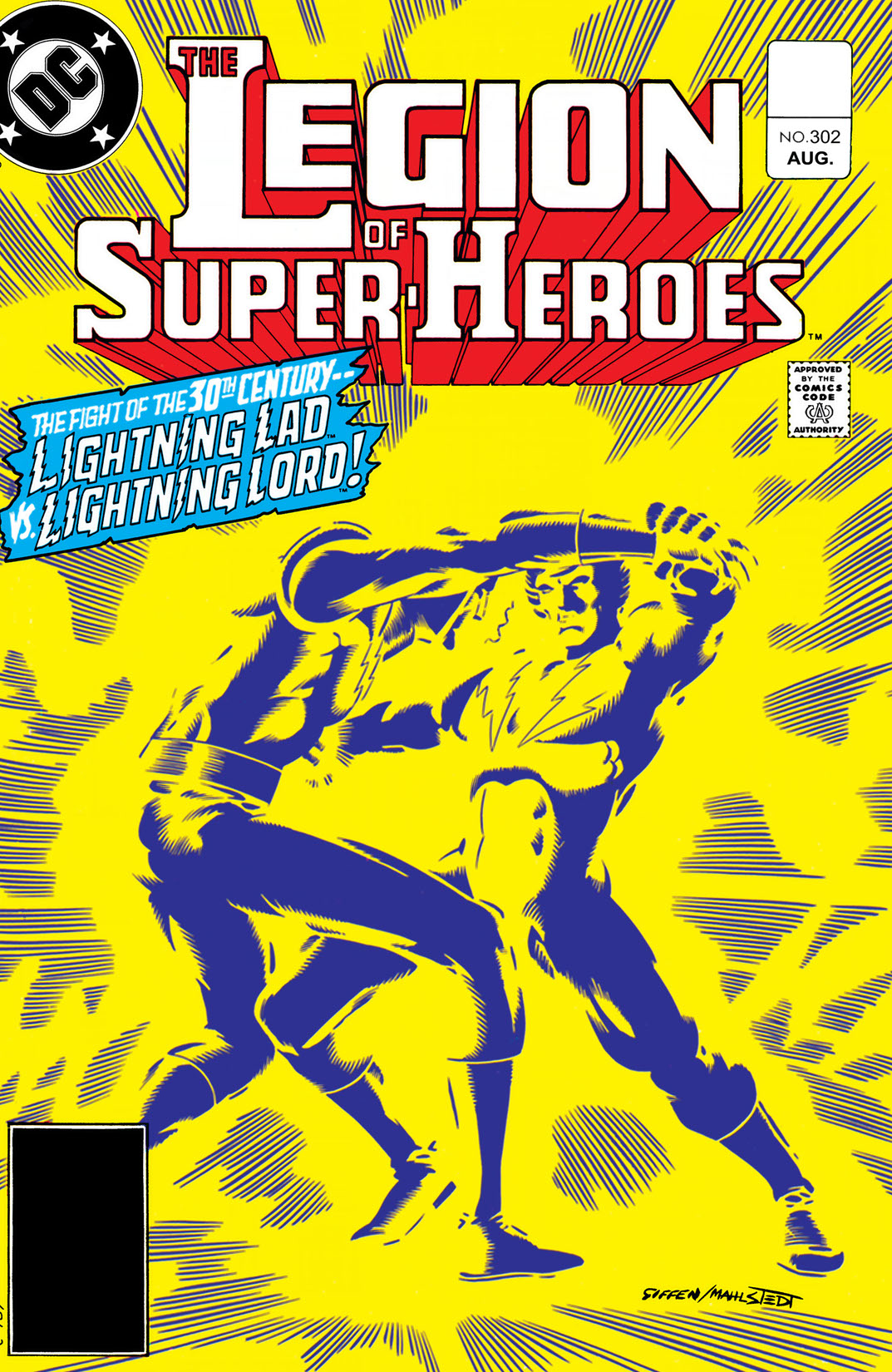 The Legion of Super-Heroes (1980-) #302 preview images