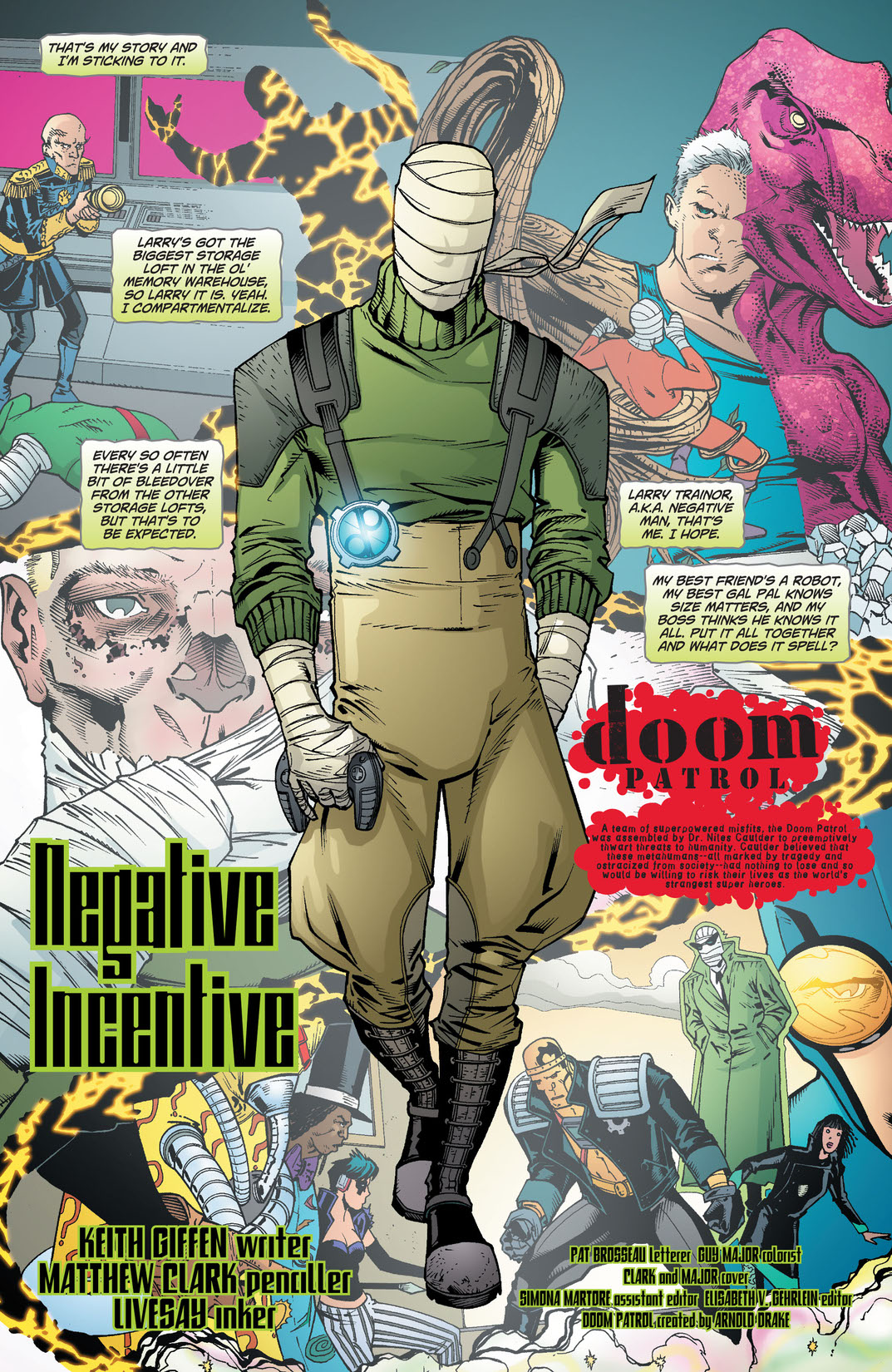 Download Doom Patrol Negative Man Comic