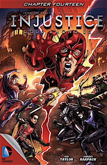 Injustice: Gods Among Us #14 preview images