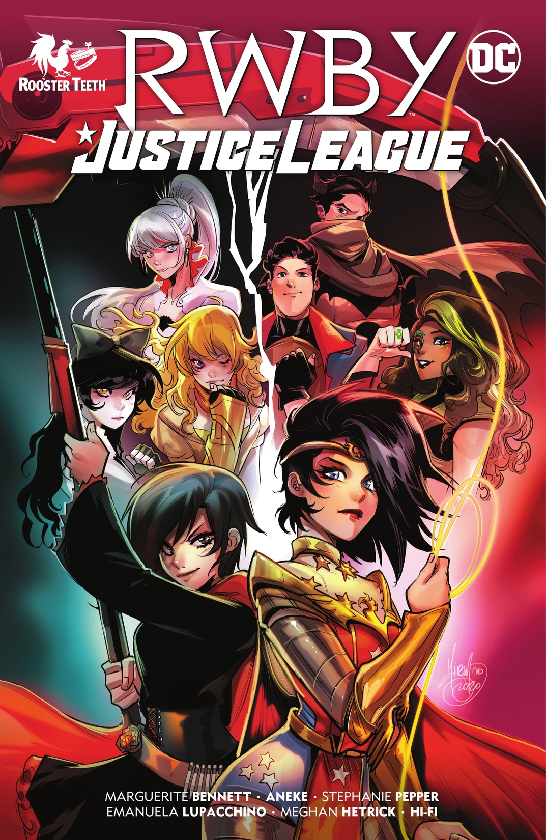 RWBY/Justice League preview images