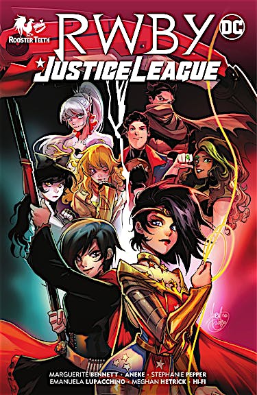 RWBY/Justice League preview images