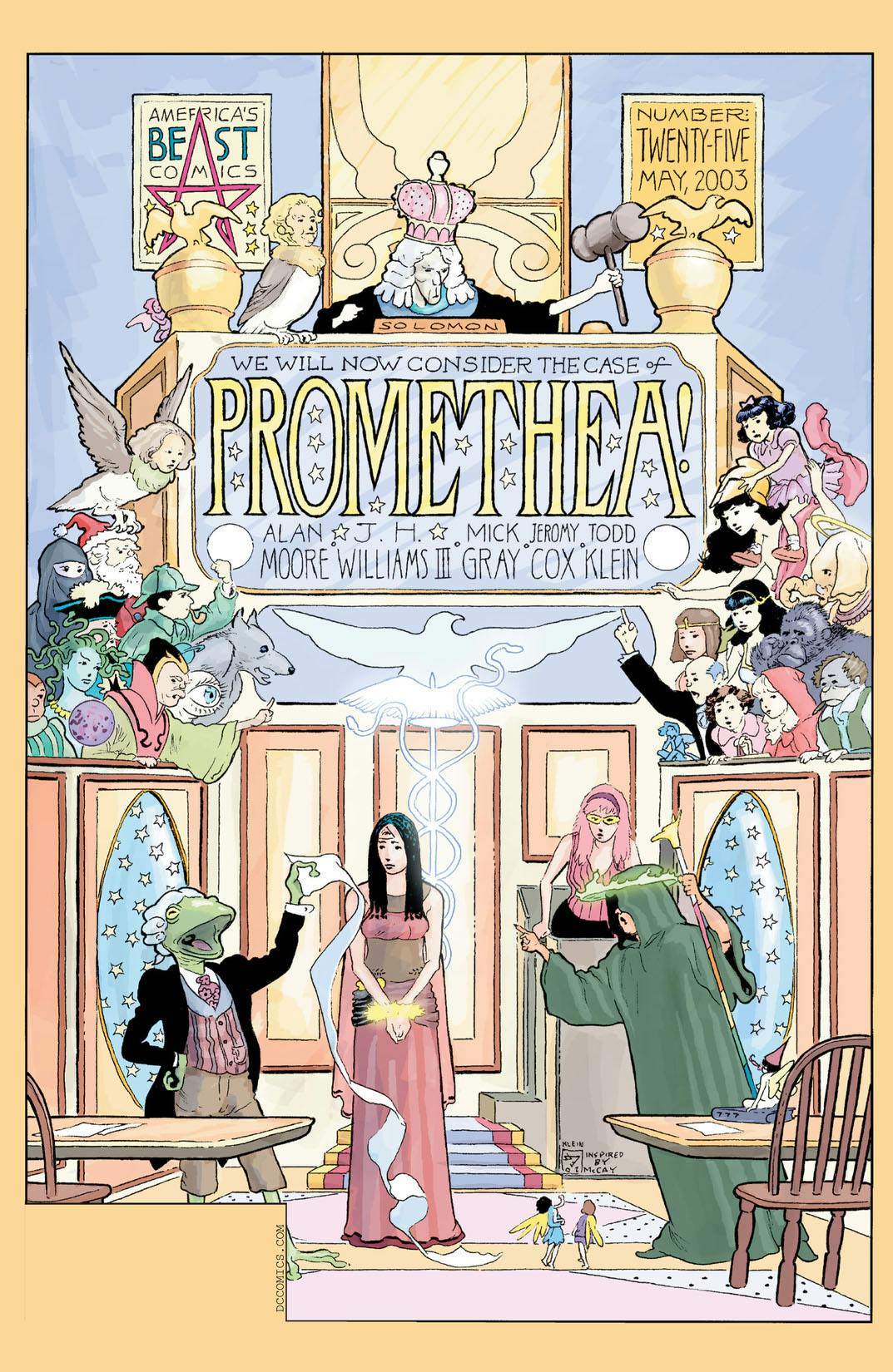 Promethea #25 preview images