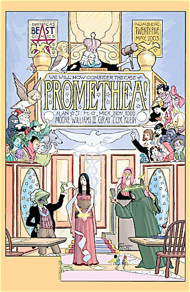 Promethea #25 preview images